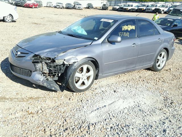 1YVHP80D775M10883 - 2007 MAZDA 6 S SILVER photo 9