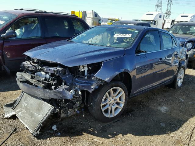 1G11C5SL8EF263625 - 2014 CHEVROLET MALIBU 1LT 蓝色 照片 2