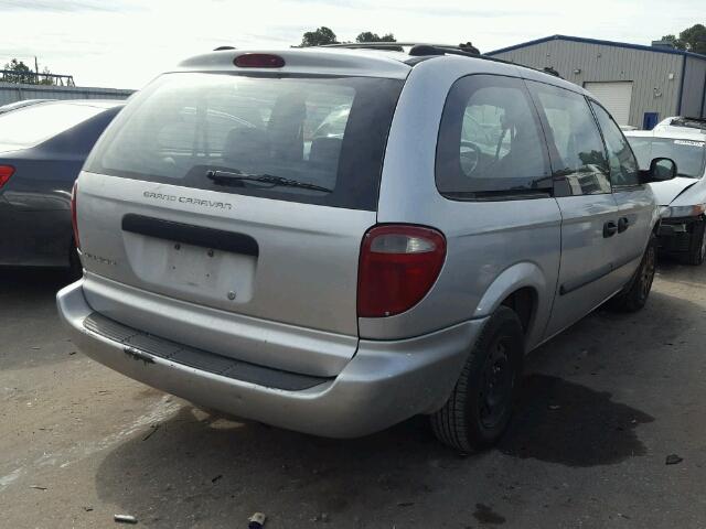 1D4GP24R85B116334 - 2005 DODGE GRAND CARA GRAY photo 4