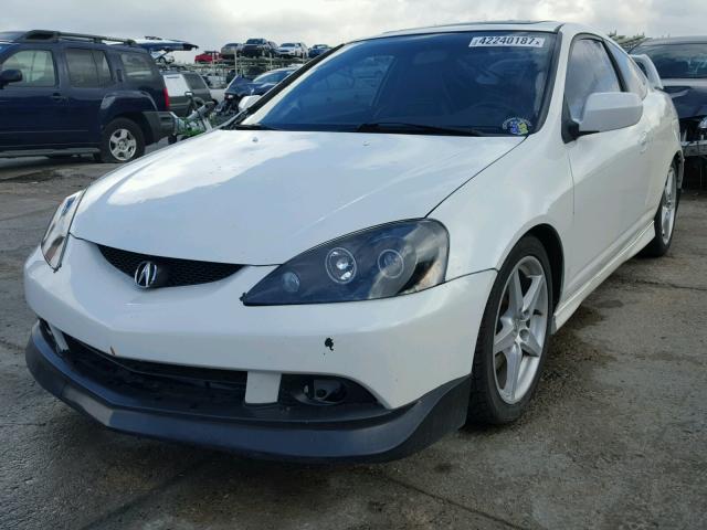 JH4DC53005S005615 - 2005 ACURA RSX TYPE-S WHITE photo 2