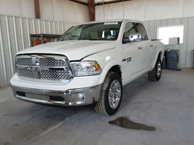 1C6RR7NM3HS876537 - 2017 RAM 1500 LARAM WHITE photo 2