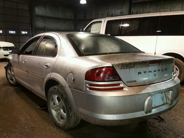 1B3EL46X15N679331 - 2005 DODGE STRATUS SX SILVER photo 3