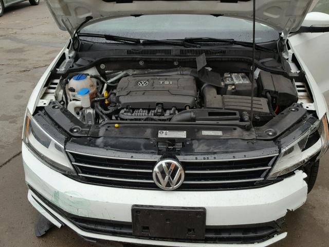 3VWD17AJ2FM265455 - 2015 VOLKSWAGEN JETTA SE WHITE photo 7