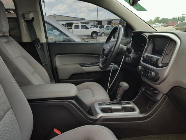 1GCGSBEA2F1151219 - 2015 CHEVROLET COLORADO L WHITE photo 5