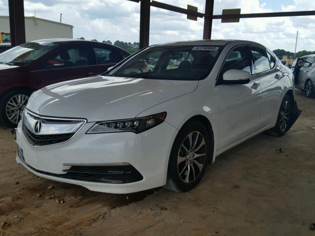 19UUB1F35GA003565 - 2016 ACURA TLX WHITE photo 2