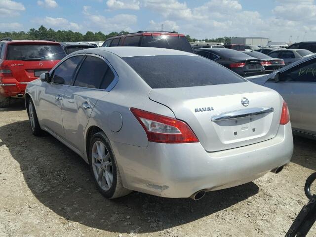 1N4AA5AP9BC817887 - 2011 NISSAN MAXIMA S SILVER photo 3