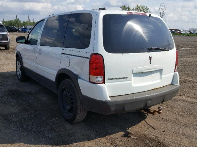 1GMDU03159D103524 - 2009 PONTIAC MONTANA SV WHITE photo 3