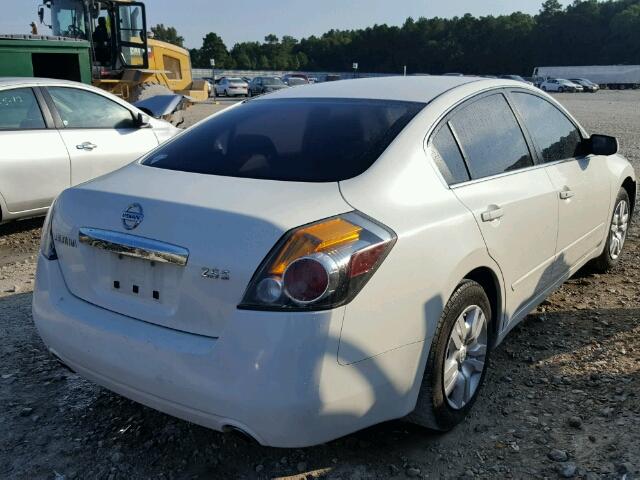 1N4AL2AP8CC167055 - 2012 NISSAN ALTIMA BAS WHITE photo 4