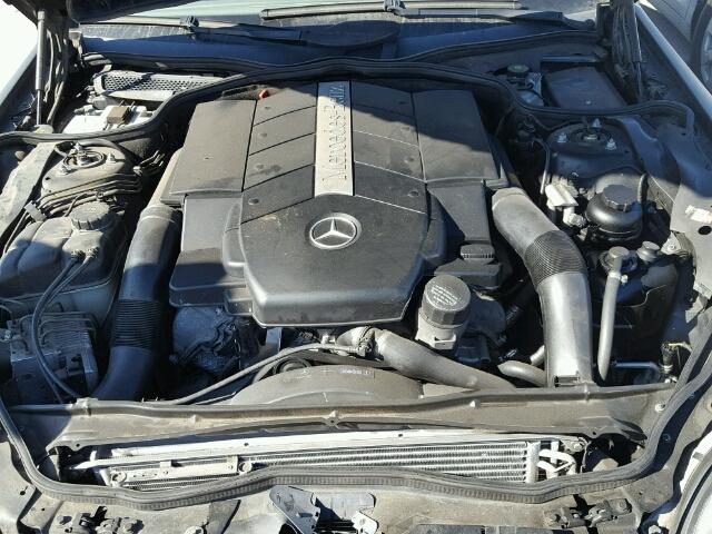 WDBSK75F64F086439 - 2004 MERCEDES-BENZ SL 500 BLACK photo 7