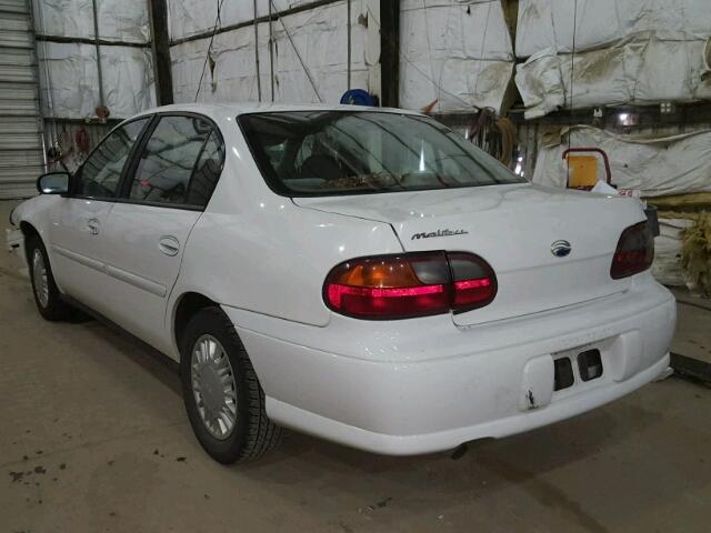 1G1ND52J43M632471 - 2003 CHEVROLET MALIBU WHITE photo 3