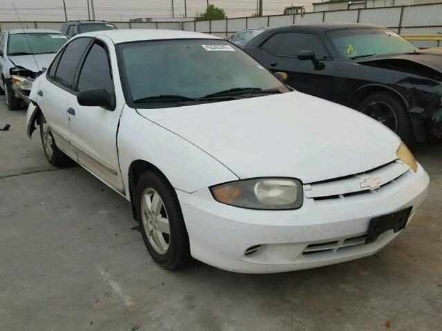 1G1JF52F537222605 - 2003 CHEVROLET CAVALIER L WHITE photo 1