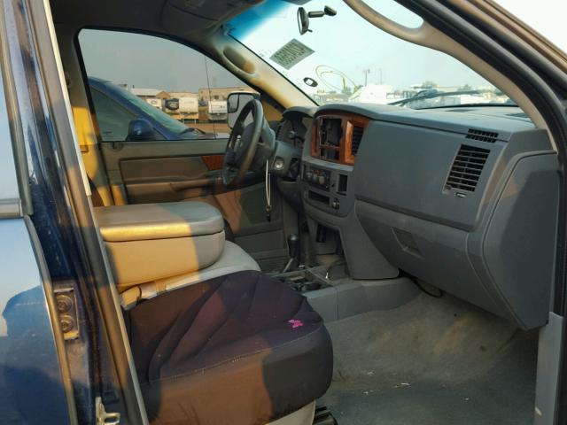 1D7KS28D16J136152 - 2006 DODGE RAM 2500 S ლურჯი ფოტო 5