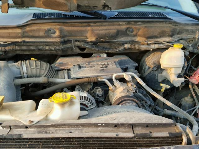 1D7KS28D16J136152 - 2006 DODGE RAM 2500 S ლურჯი ფოტო 7