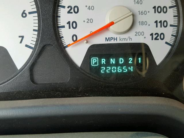 1D7KS28D16J136152 - 2006 DODGE RAM 2500 S ლურჯი ფოტო 8