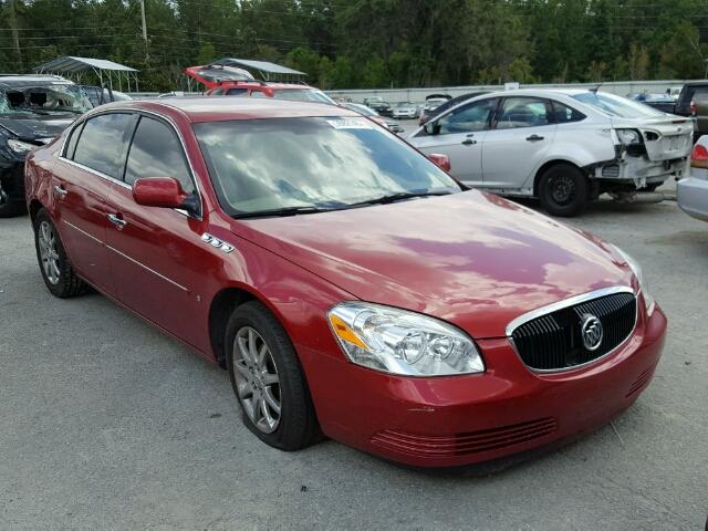 1G4HD57286U205011 - 2006 BUICK LUCERNE CX RED photo 1