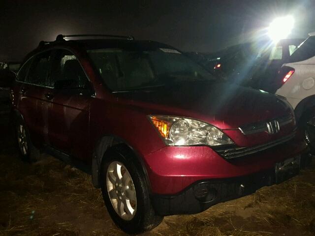 3CZRE38599G700936 - 2009 HONDA CR-V EX MAROON photo 1