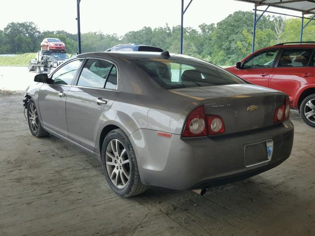 1G1ZE5E06CF166046 - 2012 CHEVROLET MALIBU LTZ 棕色 照片 3