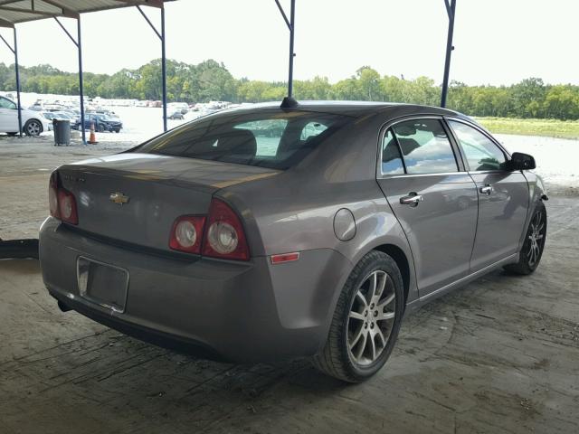 1G1ZE5E06CF166046 - 2012 CHEVROLET MALIBU LTZ 棕色 照片 4