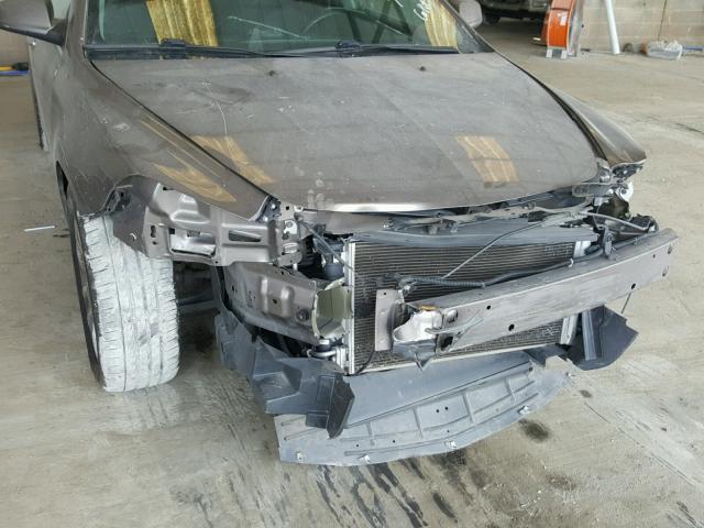 1G1ZE5E06CF166046 - 2012 CHEVROLET MALIBU LTZ 棕色 照片 9