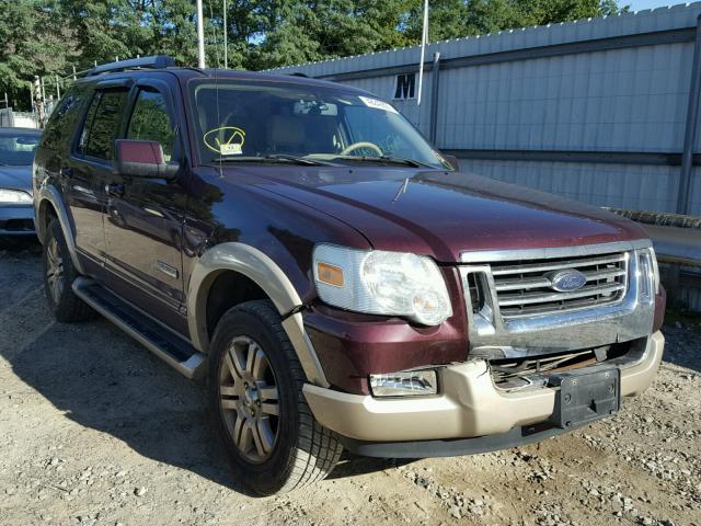 1FMEU74E86UA13715 - 2006 FORD EXPLORER E MAROON photo 1