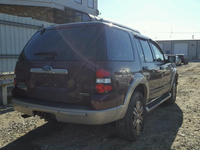 1FMEU74E86UA13715 - 2006 FORD EXPLORER E MAROON photo 4