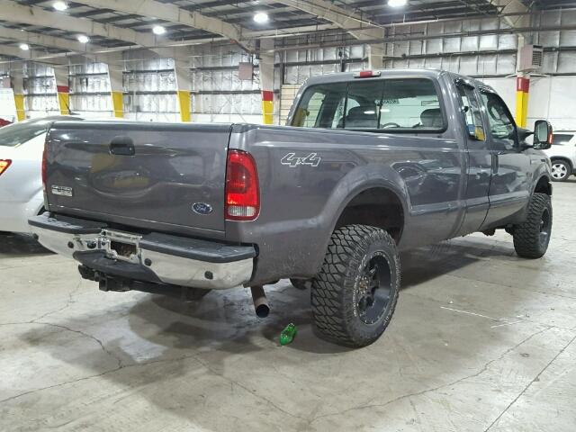 1FTSX21526EA53983 - 2006 FORD F250 SUPER GRAY photo 4