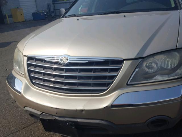 2A4GM68486R814774 - 2006 CHRYSLER PACIFICA T GOLD photo 9