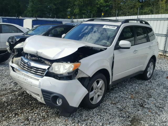 JF2SH64649H763030 - 2009 SUBARU FORESTER 2 WHITE photo 2