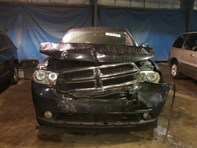 1C4RDJDG2DC509391 - 2013 DODGE DURANGO CR BLUE photo 9