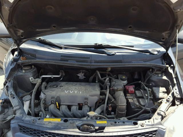 JTKKT624165001942 - 2006 TOYOTA SCION XA GRAY photo 7