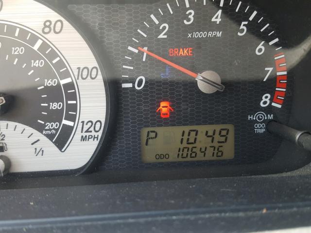 JTKKT624165001942 - 2006 TOYOTA SCION XA GRAY photo 8