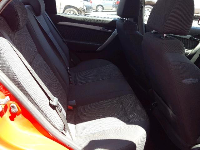 KL1TD5DE9BB135643 - 2011 CHEVROLET AVEO LS RED photo 6