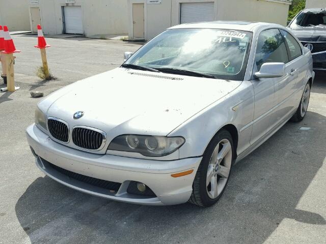 WBABD33465PL08279 - 2005 BMW 325 CI GRAY photo 2