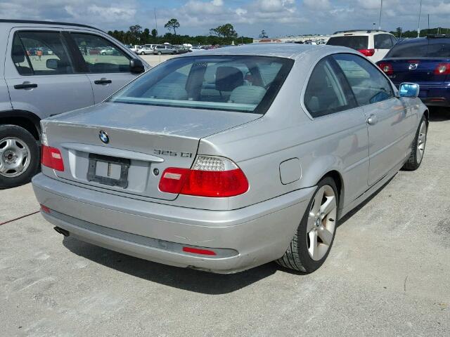 WBABD33465PL08279 - 2005 BMW 325 CI GRAY photo 4