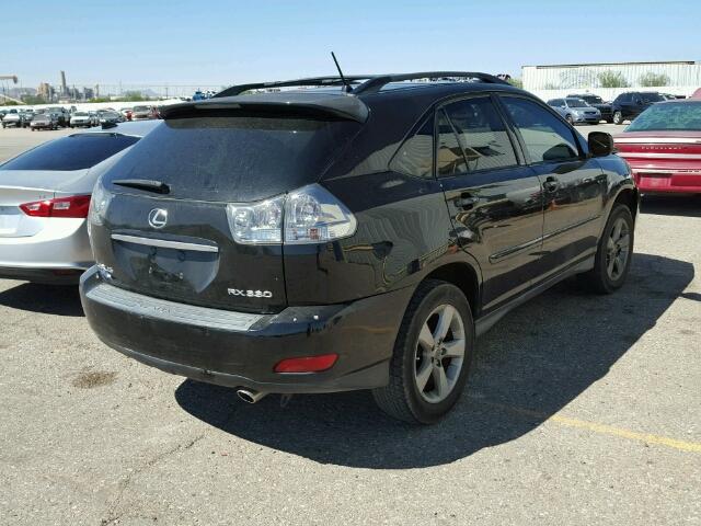 JTJGA31U540033366 - 2004 LEXUS RX 330 BLACK photo 4