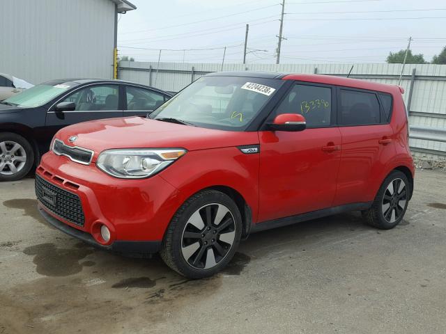 KNDJX3A55F7753485 - 2015 KIA SOUL ! RED photo 2