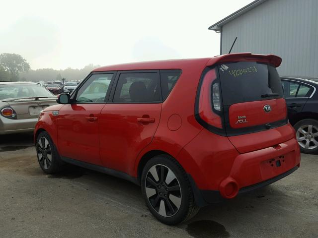 KNDJX3A55F7753485 - 2015 KIA SOUL ! RED photo 3