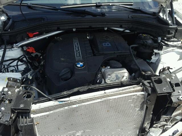 5UXWX7C32H0W39849 - 2017 BMW X3 XDRIVE3 WHITE photo 7