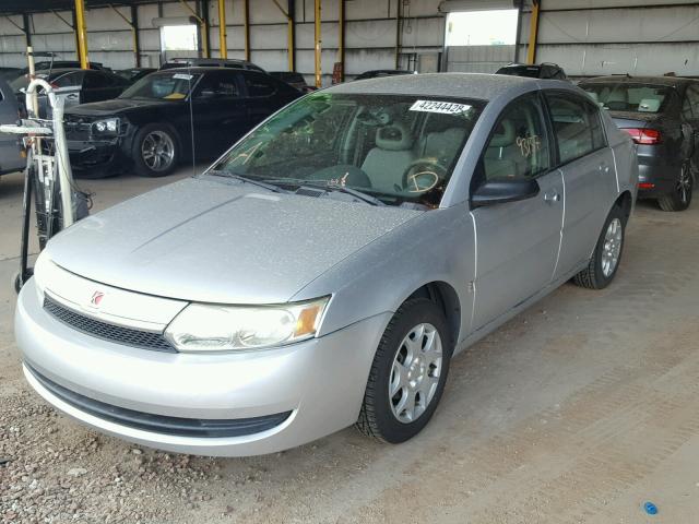 1G8AJ54F94Z230516 - 2004 SATURN ION LEVEL SILVER photo 2