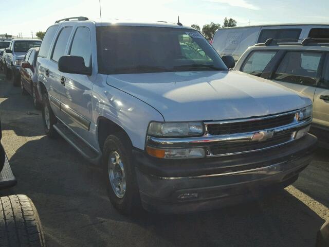 1GNEC13V05J254911 - 2005 CHEVROLET TAHOE C150 WHITE photo 1