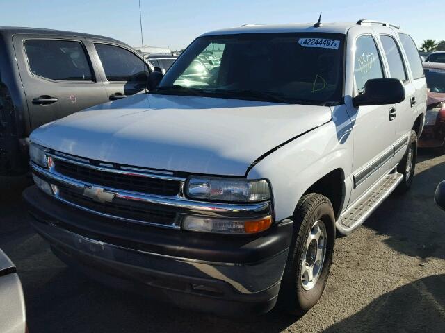 1GNEC13V05J254911 - 2005 CHEVROLET TAHOE C150 WHITE photo 2