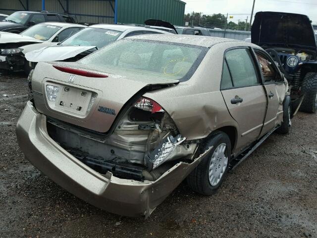 JHMCM56107C018150 - 2007 HONDA ACCORD VAL GOLD photo 4