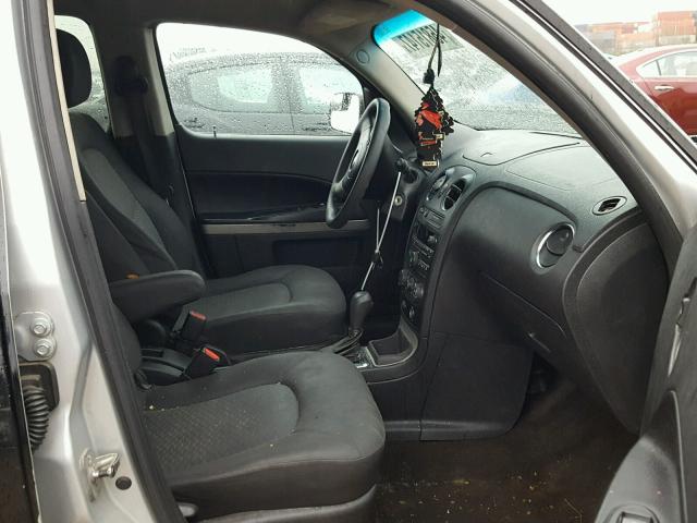3GNBAAFWXBS645846 - 2011 CHEVROLET HHR LS შავი ფოტო 5