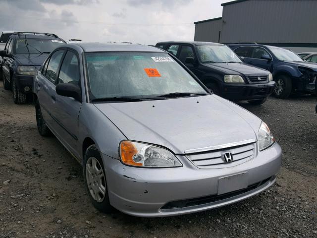 2HGES16182H565926 - 2002 HONDA CIVIC DX SILVER photo 1