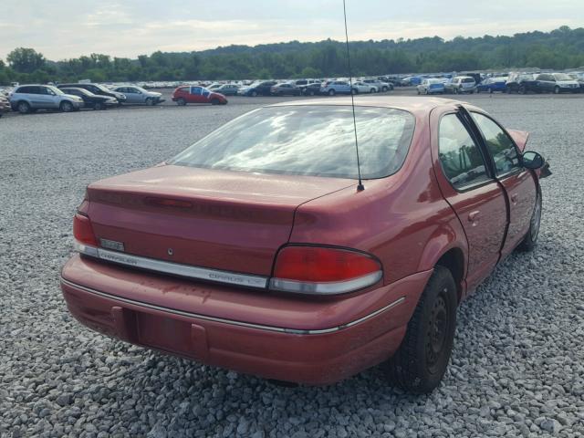 1C3EJ56H8SN576524 - 1995 CHRYSLER CIRRUS LX RED photo 4