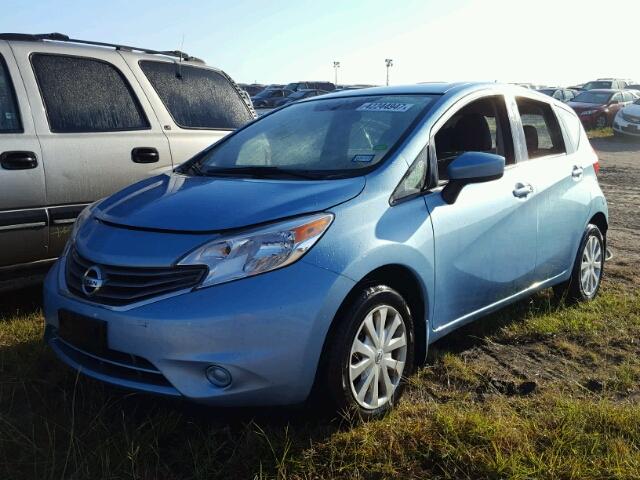 3N1CE2CP3FL361952 - 2015 NISSAN VERSA NOTE BLUE photo 2