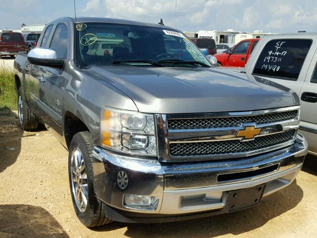 1GCRCSE02DZ327102 - 2013 CHEVROLET SILVERADO GRAY photo 1