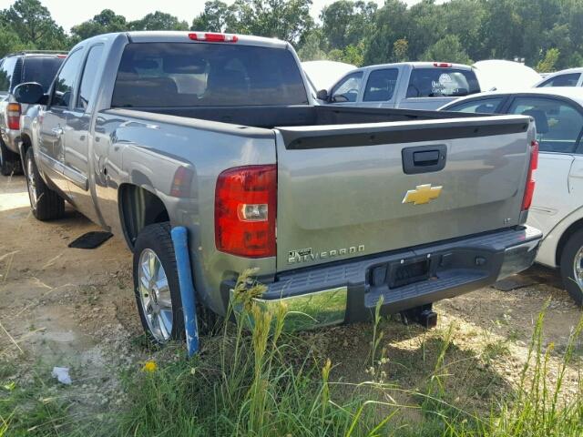 1GCRCSE02DZ327102 - 2013 CHEVROLET SILVERADO GRAY photo 3