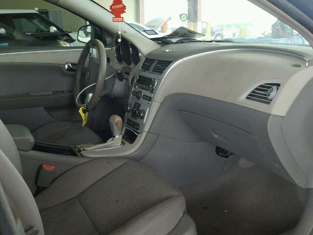 1G1ZH57B49F128071 - 2009 CHEVROLET MALIBU 1LT BLUE photo 5
