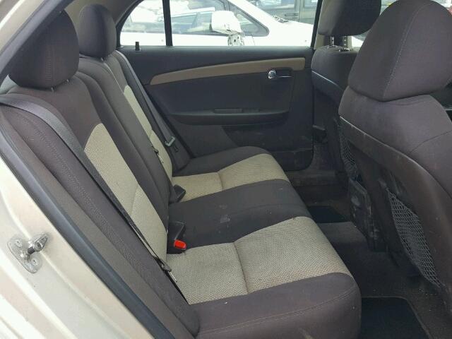 1G1ZB5E13BF367225 - 2011 CHEVROLET MALIBU LS Bej foto 6
